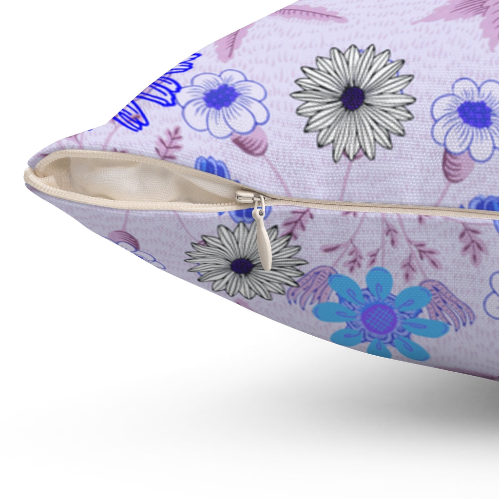 Blue Daisies - Cushion Cover