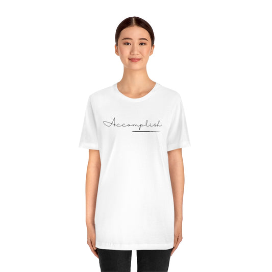 Cavendish Accomplish. Unisex Jersey Short Sleeve Tee
