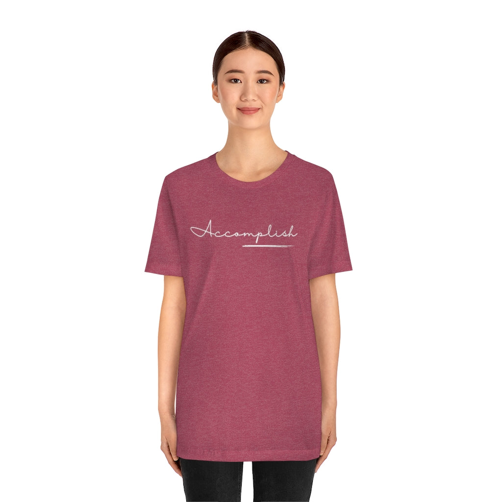 Cavendish Accomplish. Unisex Jersey Short Sleeve Tee