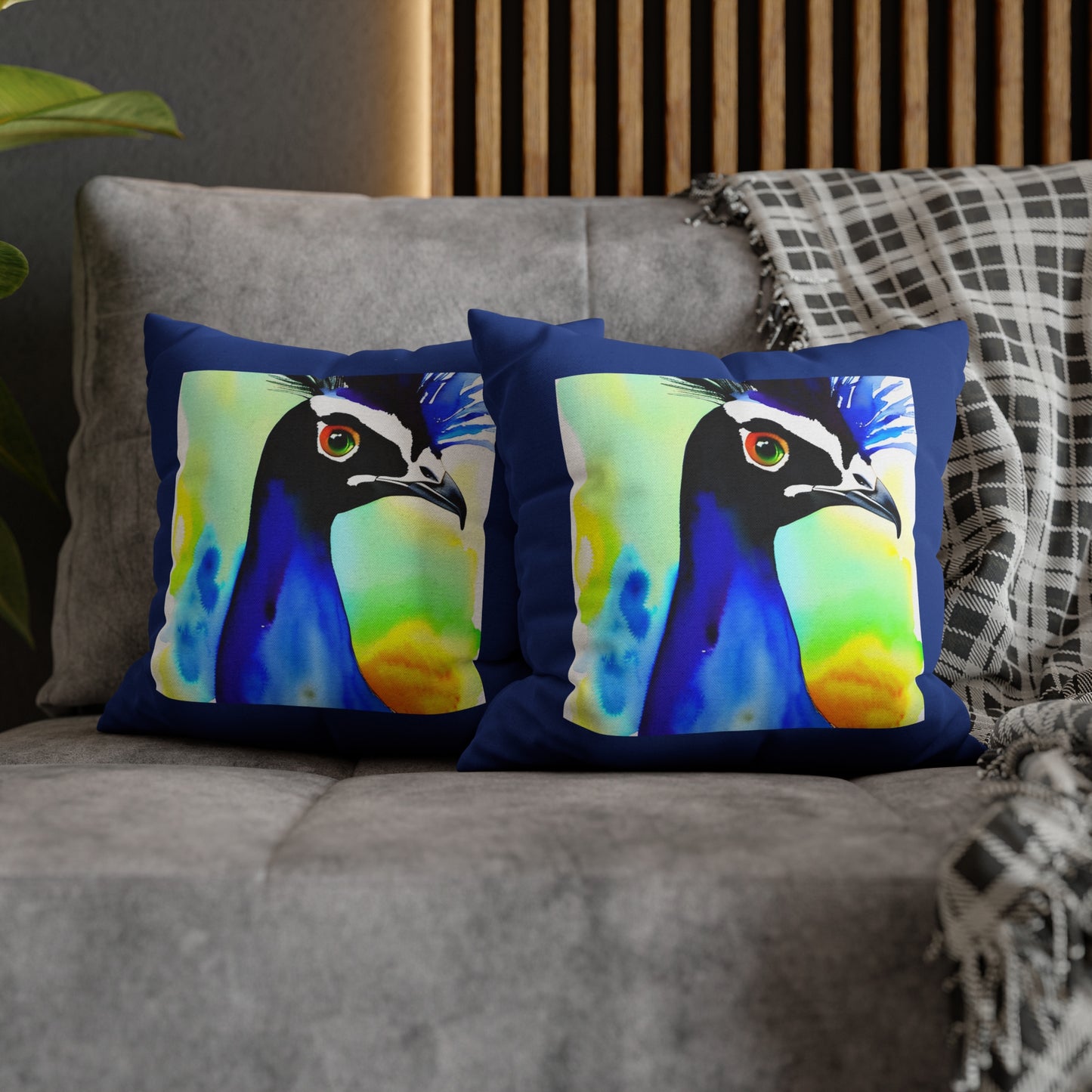Blue Peacock.