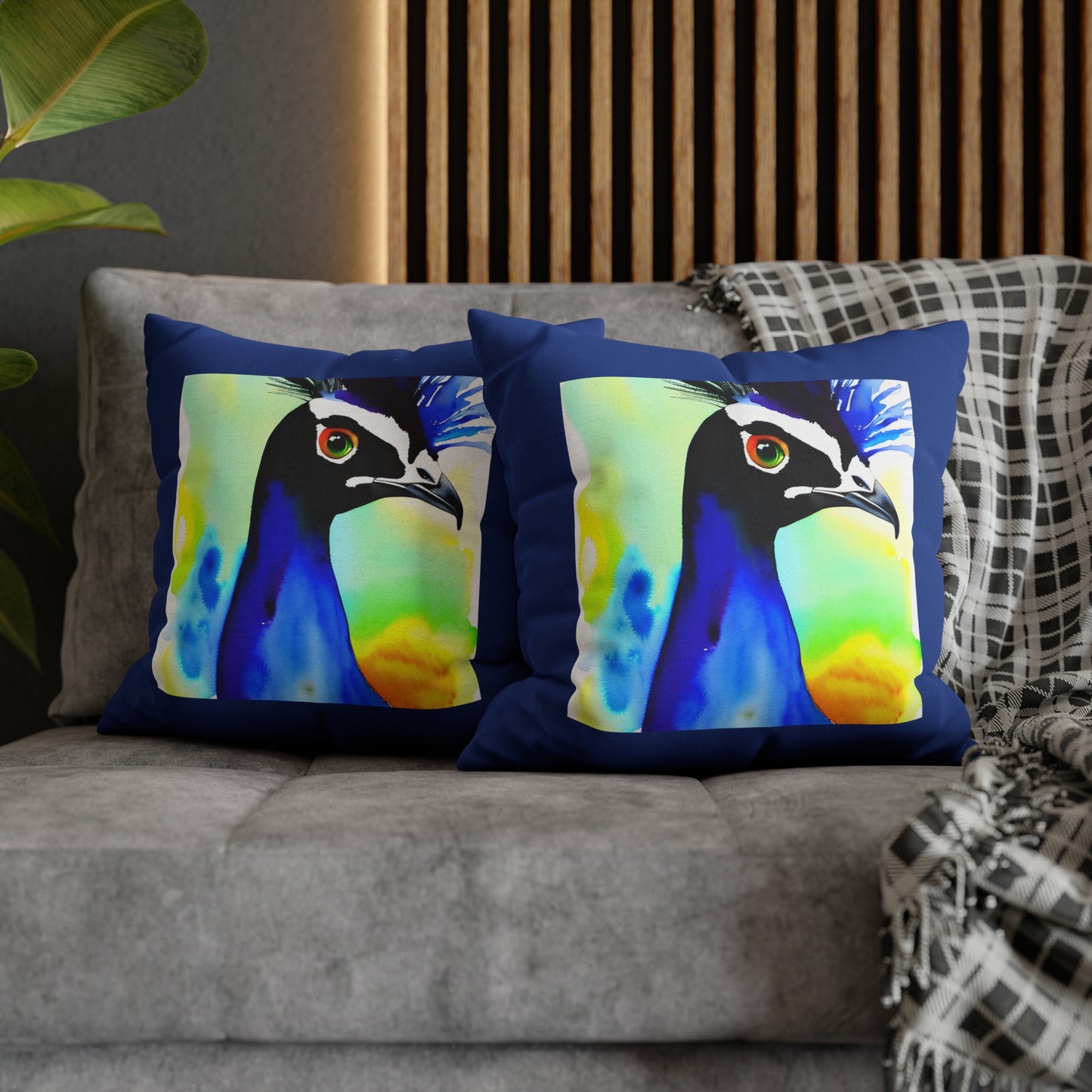 Blue Peacock.