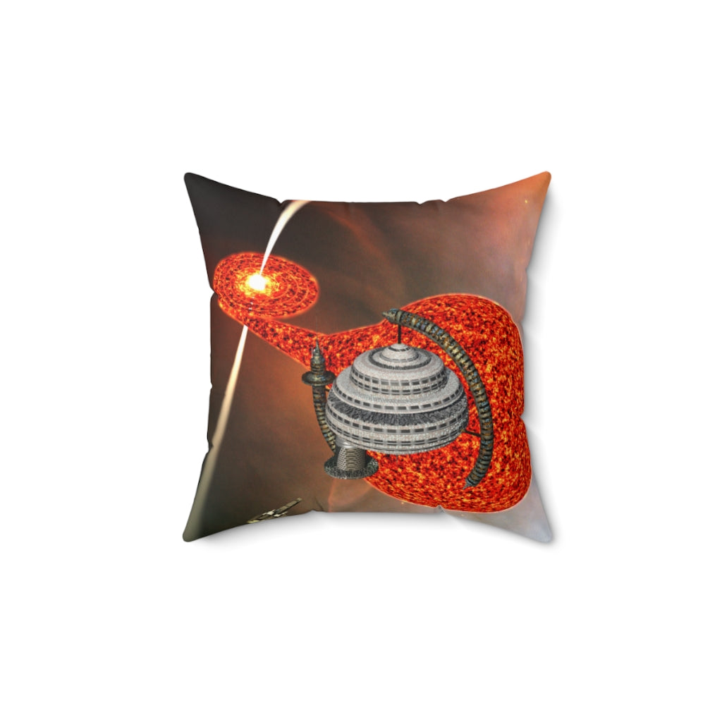 Ditmar 'Dick' Jenssen Binary Star Cushion Cover