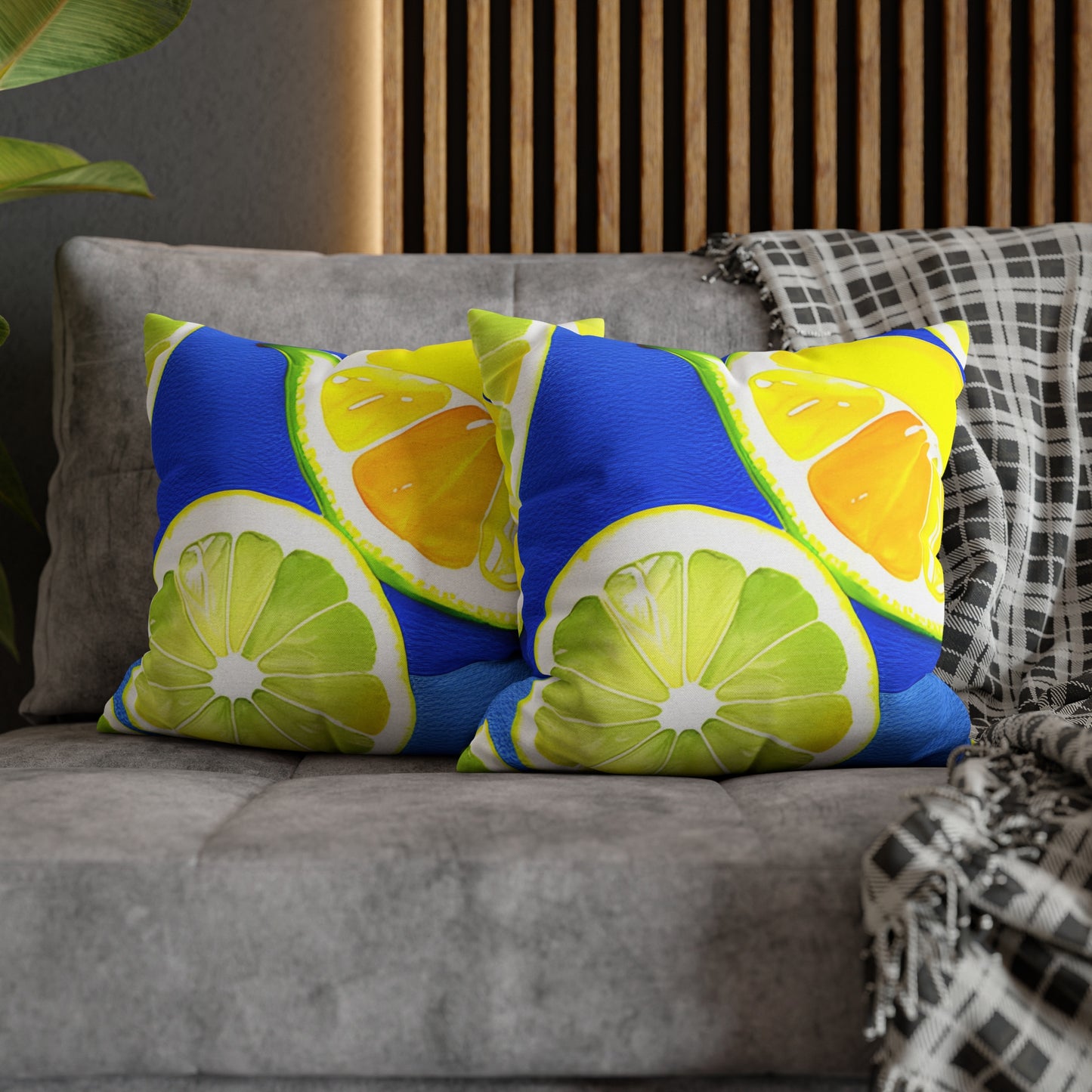 Blue and Yellow Lemons.