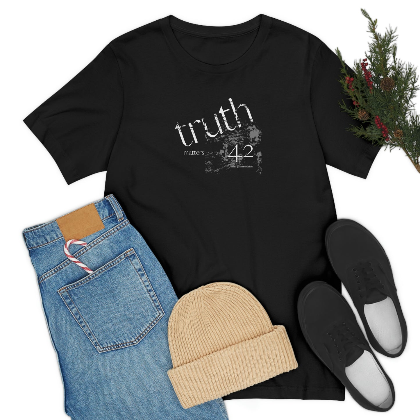 Truth Matters. Unisex Jersey Short Sleeve Tee.