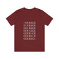 Courage. Unisex Jersey Short Sleeve Tee