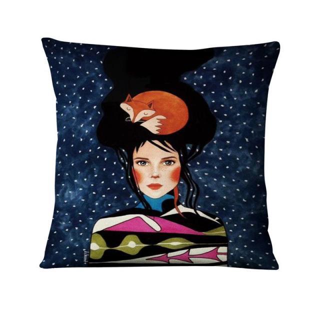 Bold Women Cushion Covers.