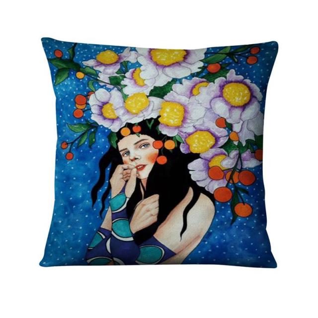 Bold Women Cushion Covers.
