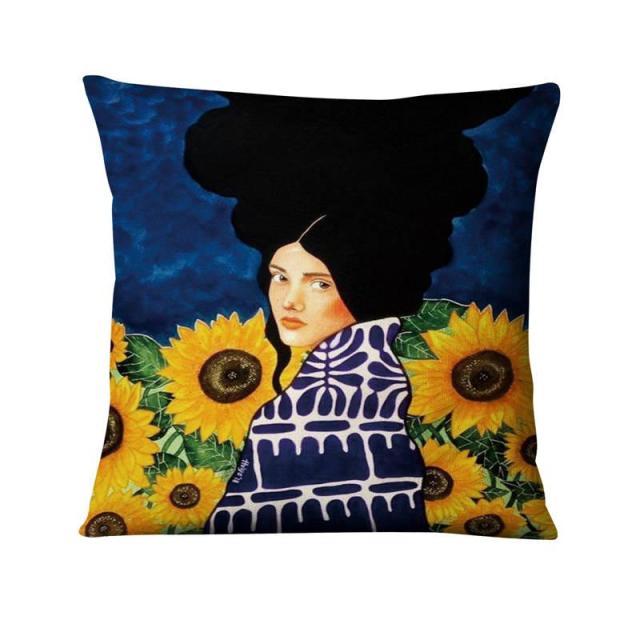 Bold Women Cushion Covers.