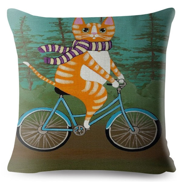 Cute Cats Cushion Cover Series