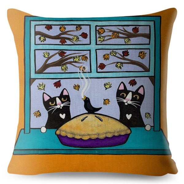 Cute Cats Cushion Cover Series