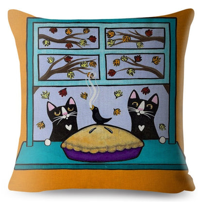Cute Cats Cushion Cover Series
