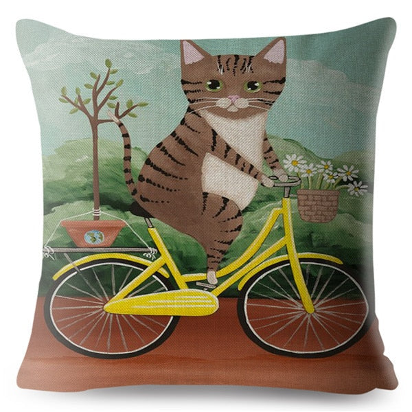 Cute Cats Cushion Cover Series