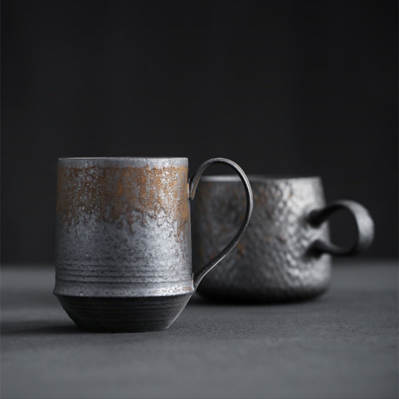 Handmade Japanese Two-Tone Mug