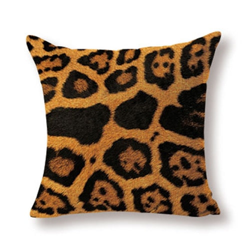 Animal Print Cushion Covers.
