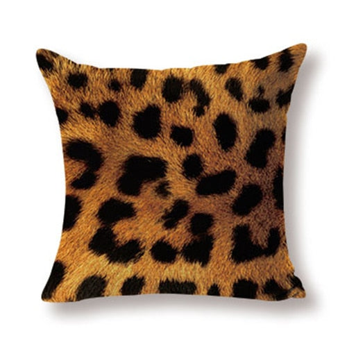 Animal Print Cushion Covers.