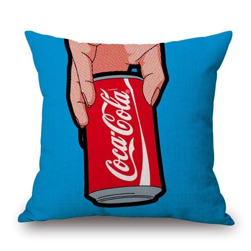 Pop Art Cushion Covers.