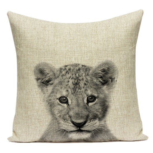 Animal Portrait Cushion Covers.
