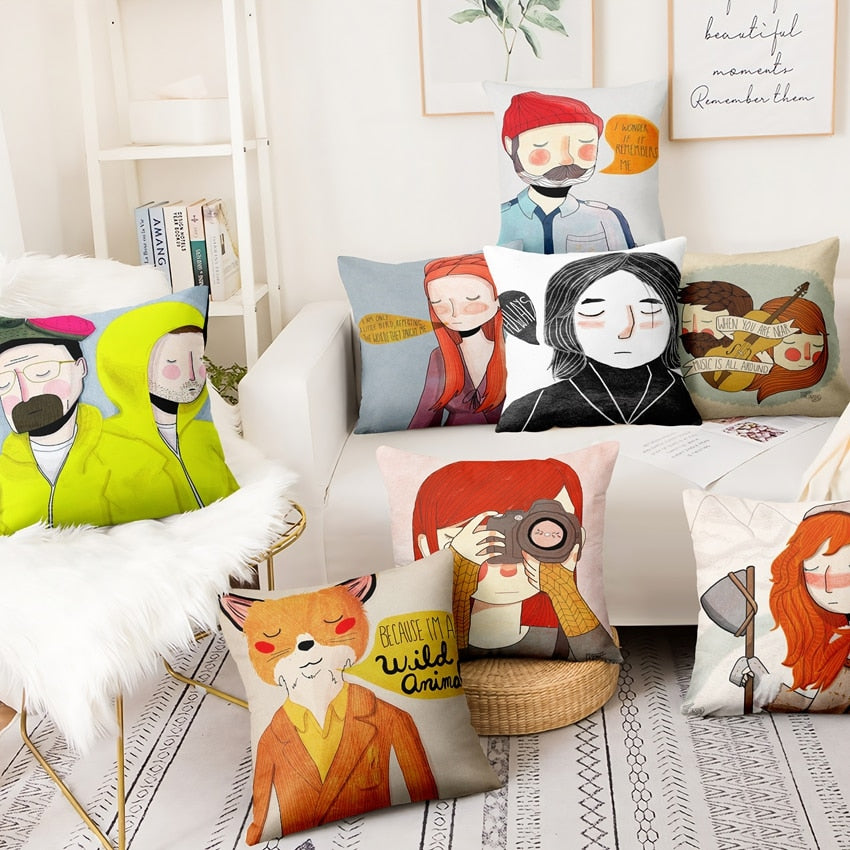 The Family Cushion Covers.