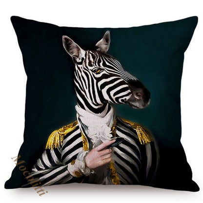 Animals With Attitude Cushion Cover Series.