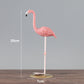 Pink Flamingos Resin Ornaments