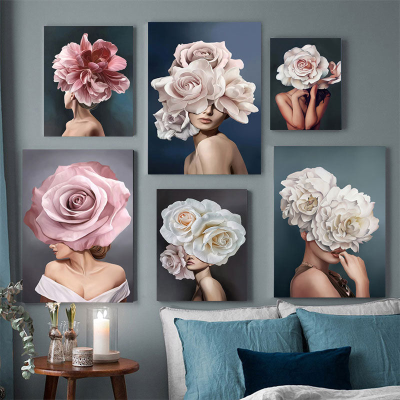 La Femme Canvas Print Unframed.
