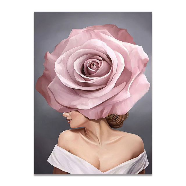 La Femme Canvas Print Unframed.