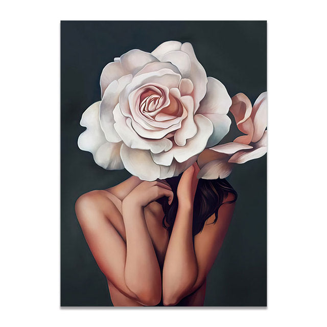 La Femme Canvas Print Unframed.
