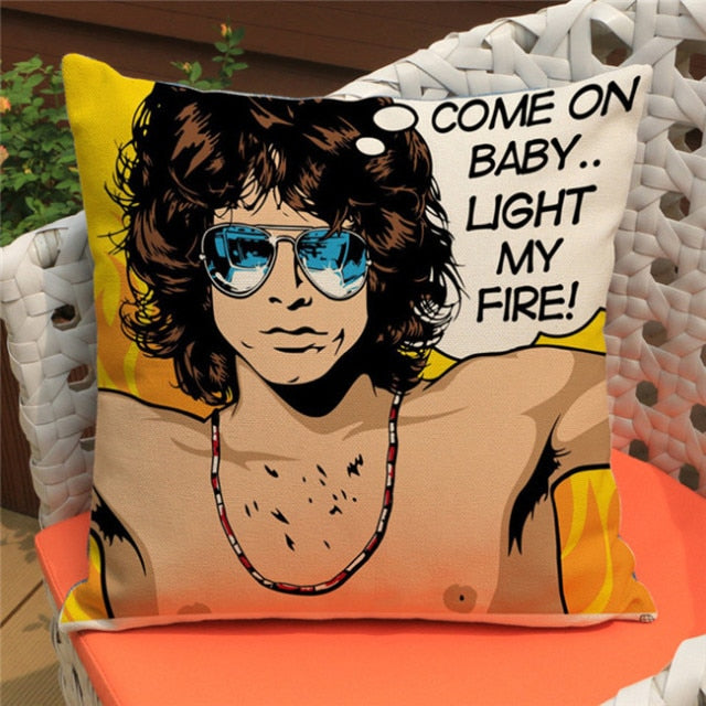 Be Bold Pop Art Cushion Cover