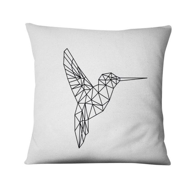 Geometric Animals Cushion Covers.