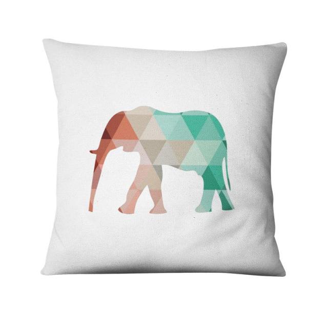 Geometric Animals Cushion Covers.
