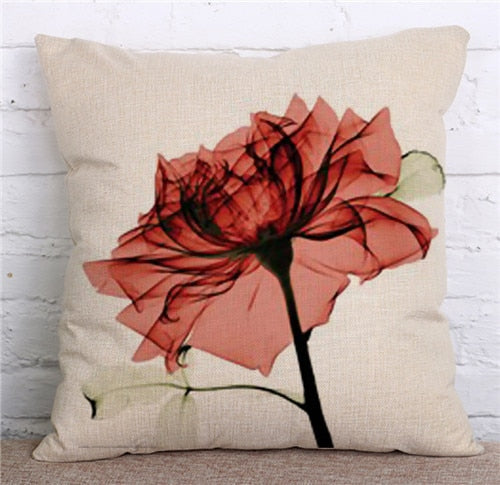 Delicate Flowers Cushion Covers.