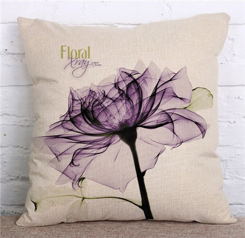 Delicate Flowers Cushion Covers.