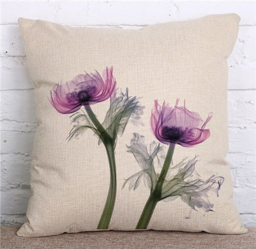 Delicate Flowers Cushion Covers.