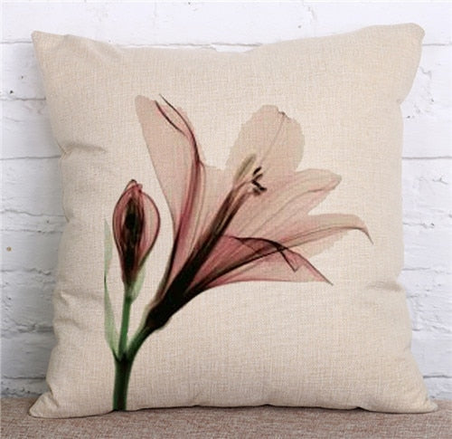 Delicate Flowers Cushion Covers.