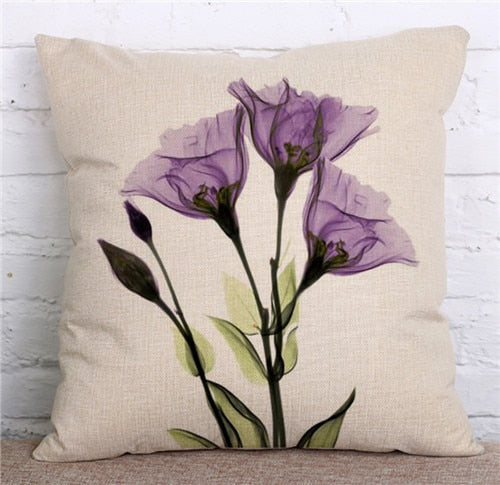 Delicate Flowers Cushion Covers.
