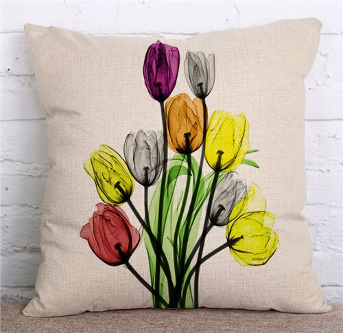 Delicate Flowers Cushion Covers.