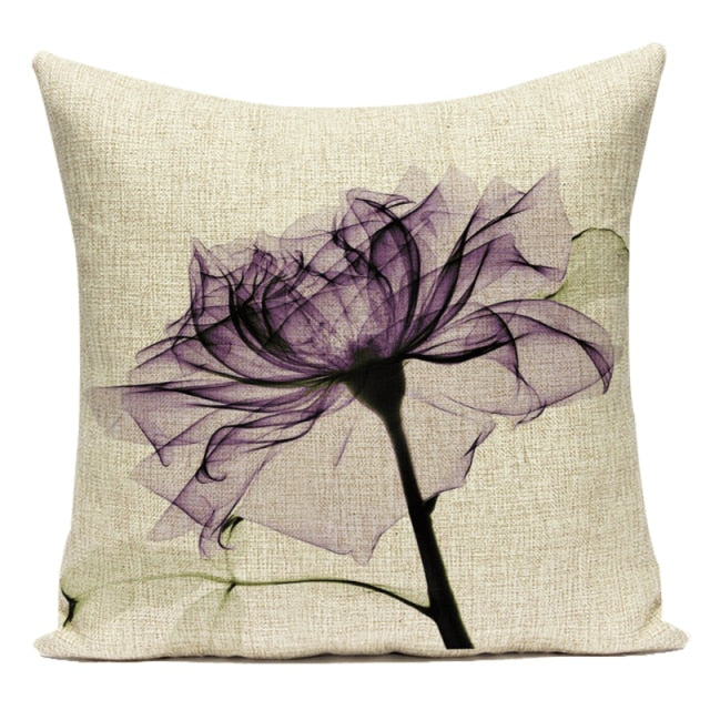 Delicate Flowers Cushion Covers.