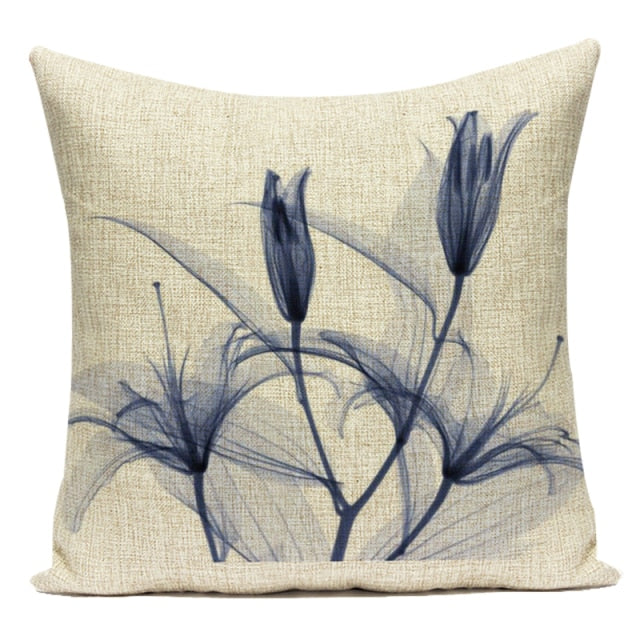 Delicate Flowers Cushion Covers.