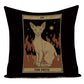 Tarot Cat Cushion Cover