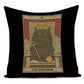 Tarot Cat Cushion Cover