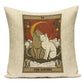 Tarot Cat Cushion Cover
