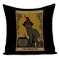 Tarot Cat Cushion Cover