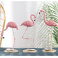 Pink Flamingos Resin Ornaments