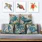 Marine Water Color Cushion Cover
