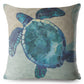 Marine Water Color Cushion Cover