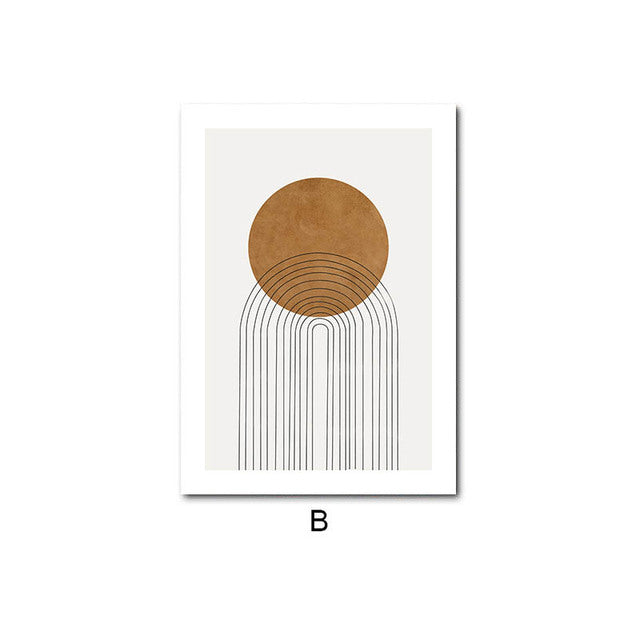 Golden Moon Canvas Print