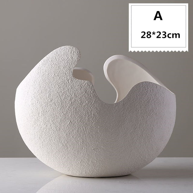 The Cocoon Porcelain Vase