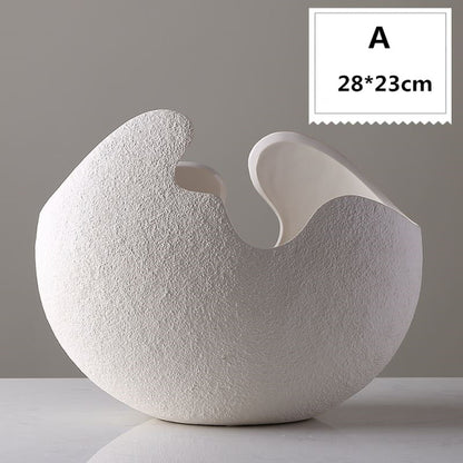 The Cocoon Porcelain Vase