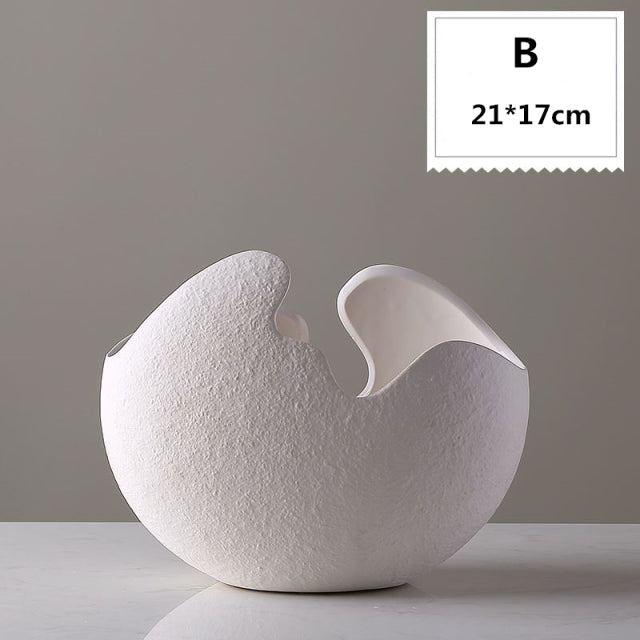The Cocoon Porcelain Vase
