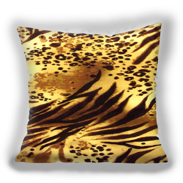 Bold Animal Print Cushion Covers.